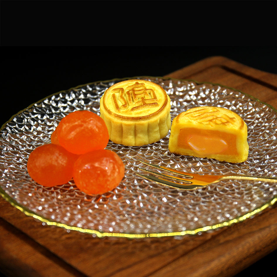 日本稀少糖[流心]金沙奶皇月餅  (八件禮盒裝)